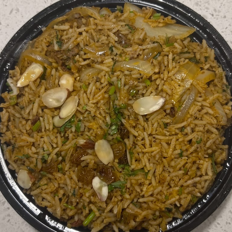 Delicious Lamb Biryani Awaits