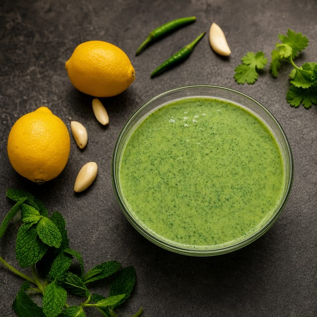 Mint Chutney.