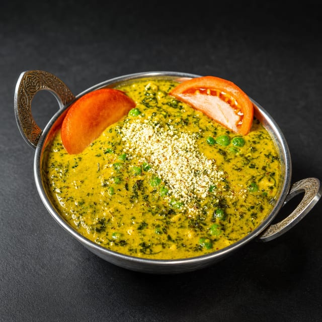 Mutter Methi Malai.