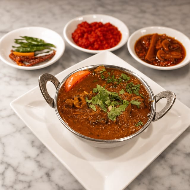 Goat Masala with Bone.